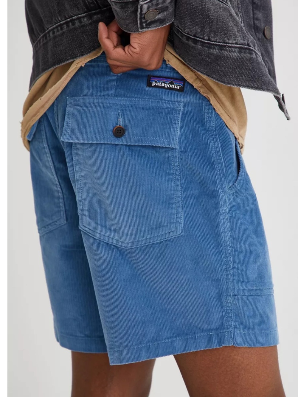 Patagonia Organic Cotton Blue Corduroy Utility Shorts Men’s 28
